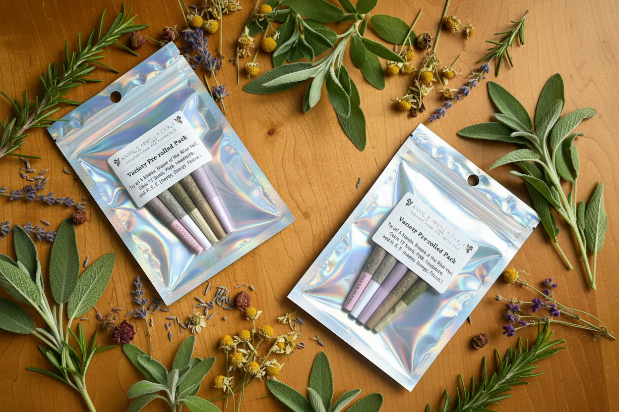Pre-Rolled Smoking Blend Variety Pack – Pre-Rolled Sampler of 5 Blends