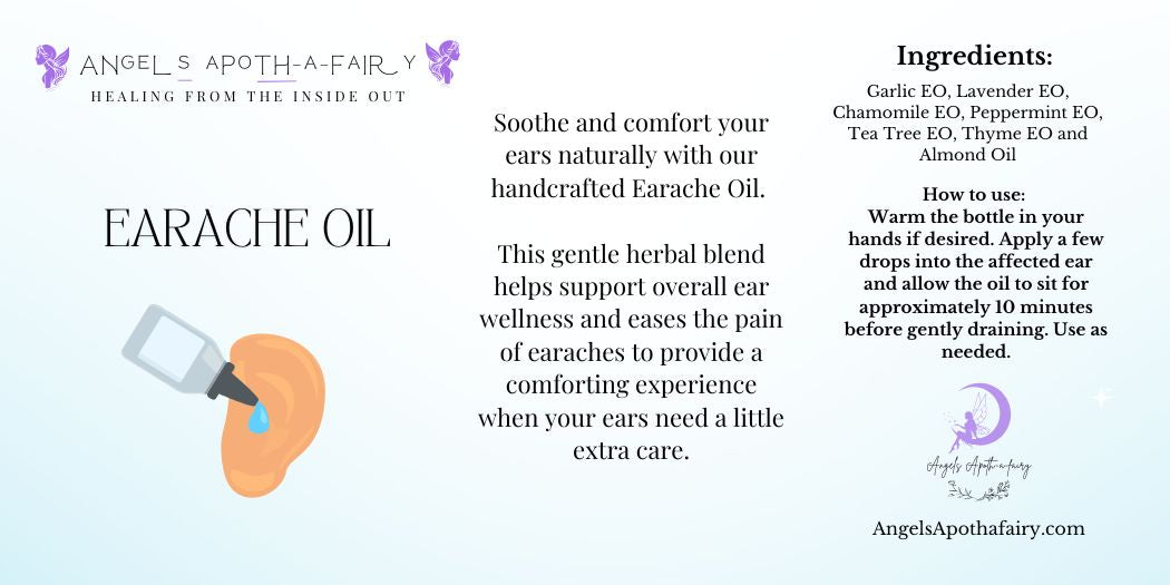 Earache Oil | Herbal Ear Support Blend