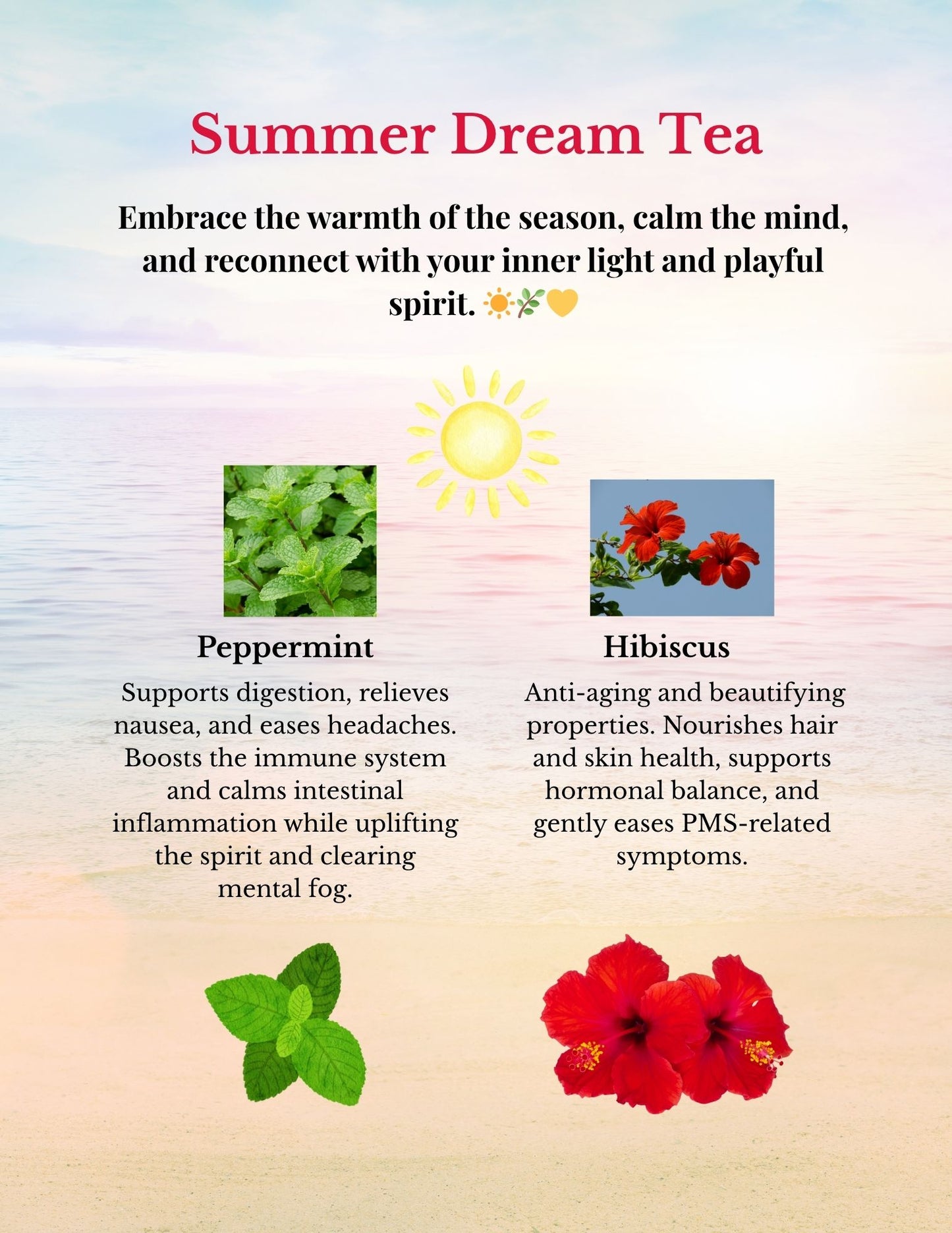 Summer Dream Tea β Herbal Bliss for Everyday Wellness πΈπ