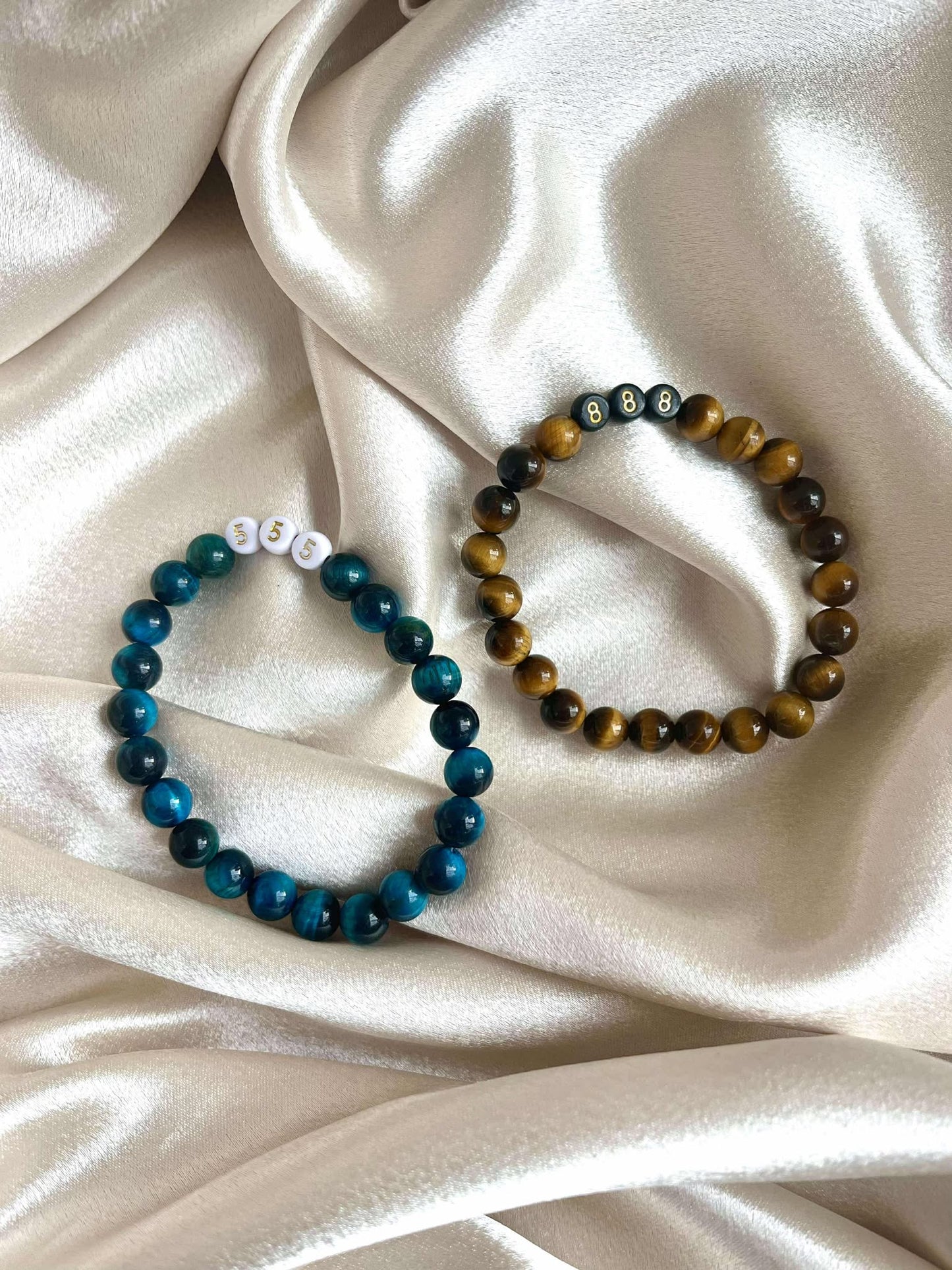 Angel Number Crystal Bracelet