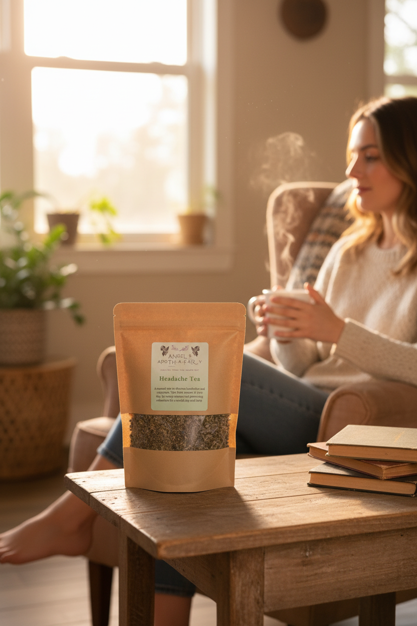 Headache Tea – Natural Relief for Tension & Migraines 🌿