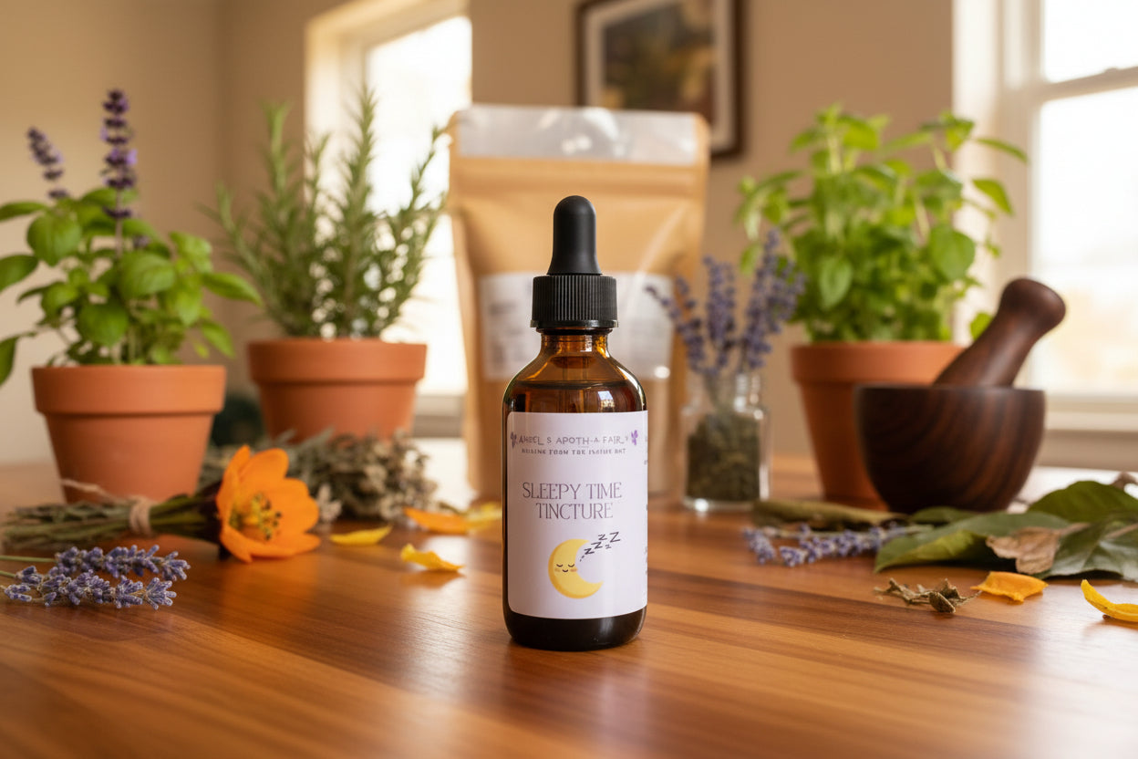 Sleepytime Tincture – Herbal Sleep Aid for Deep, Restful & Natural Sleep
