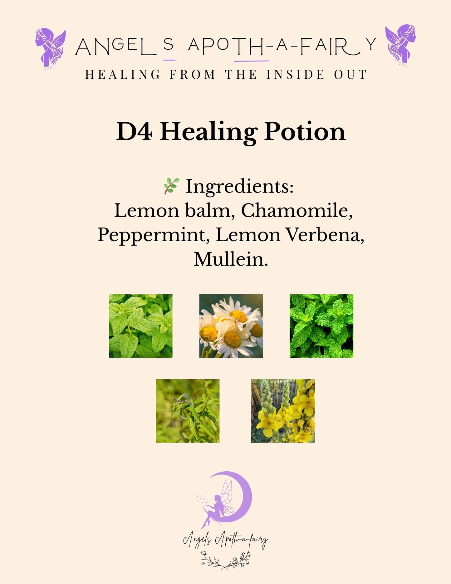 D4 Healing Potion Tea – Soothe Your Sore Throat and Fight Cold/Flu Symptoms 🌿🍯