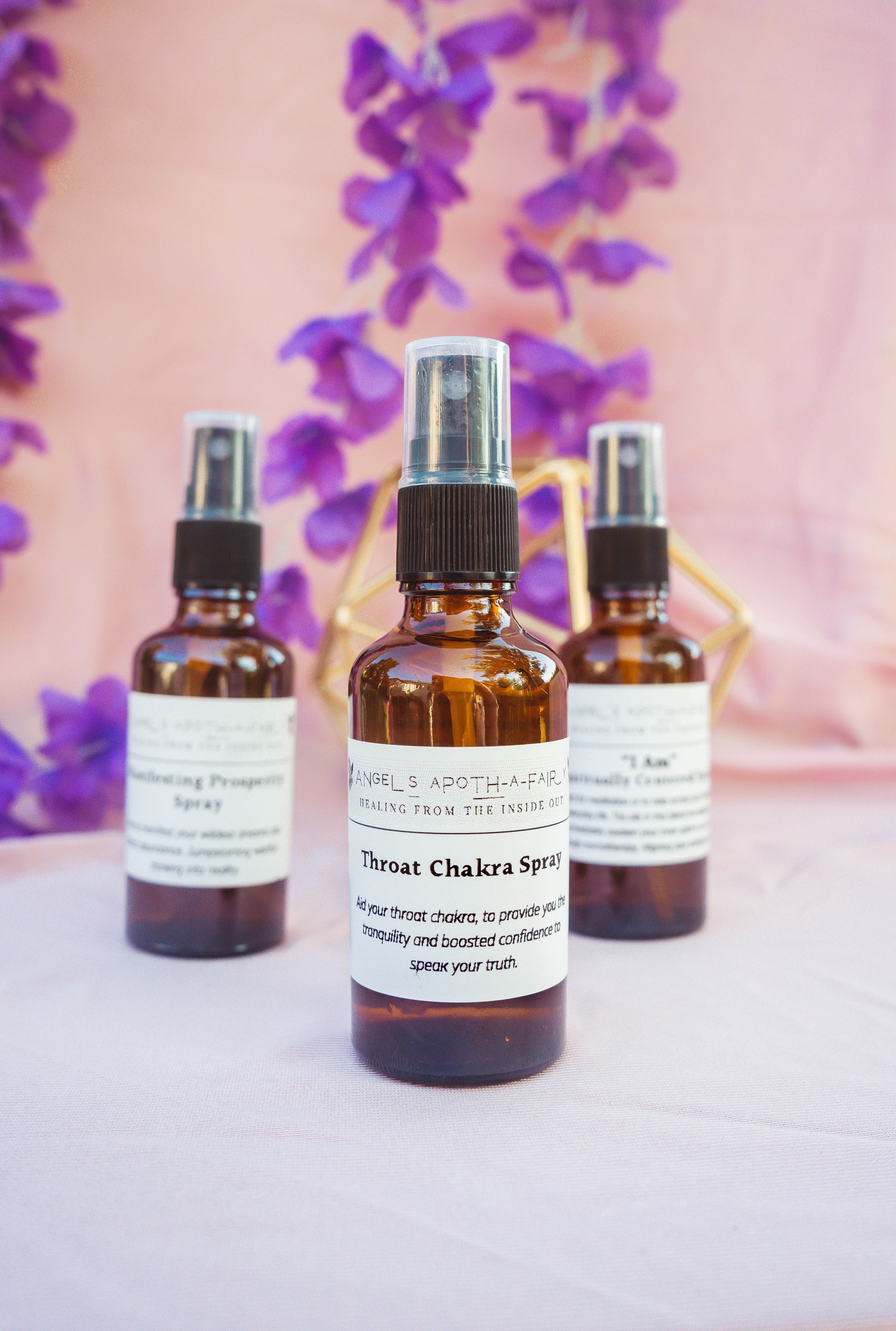 Angals Spray Room Spray: Throat Chakra – Angels Apoth-a-fairy