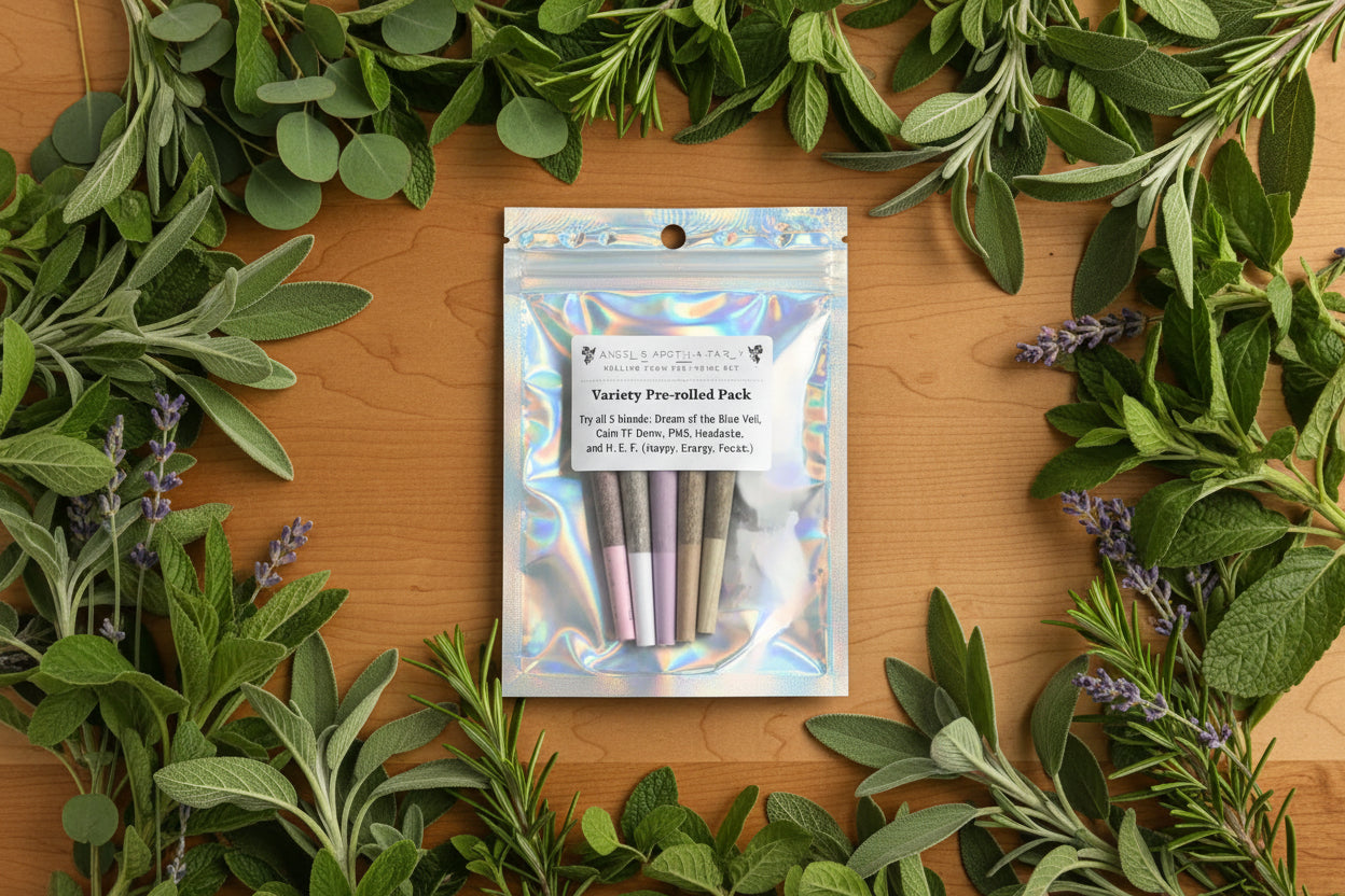 Pre-Rolled variety of 5 Blends – Angels Apoth-a-fairy