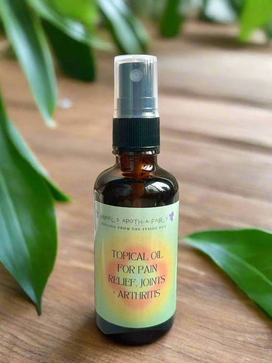 Topical Oil for Pain Relief, Arthritis & Joints