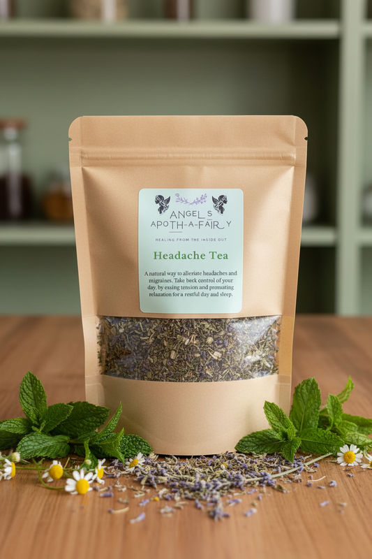 Headache Tea – Natural Relief for Tension & Migraines 🌿