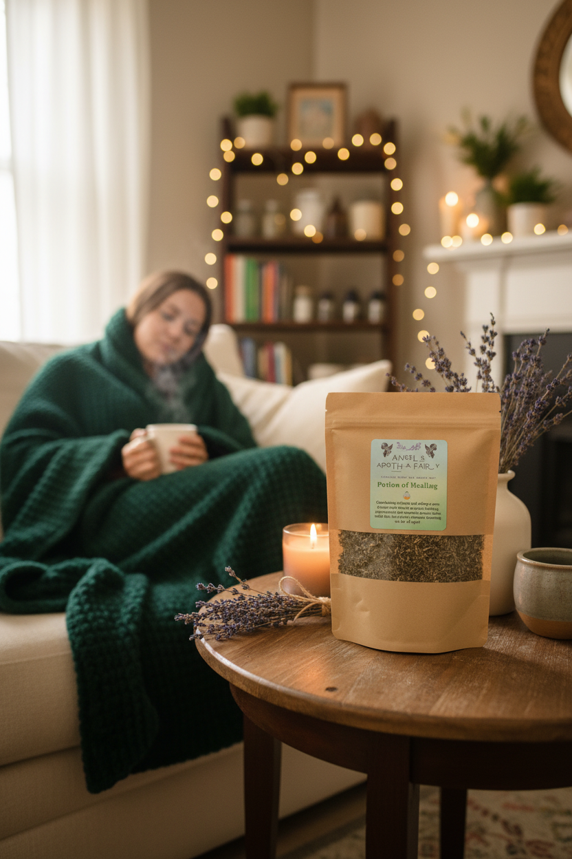 Potion of Healing Tea – Soothe Your Sore Throat and Fight Cold/Flu Symptoms 🌿🍯
