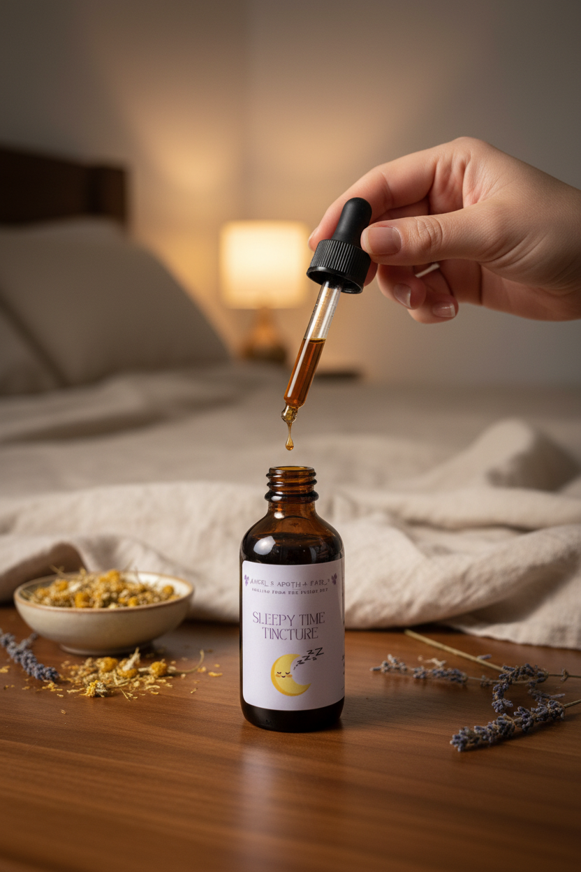 Sleepytime Tincture – Herbal Sleep Aid for Deep, Restful & Natural Sleep