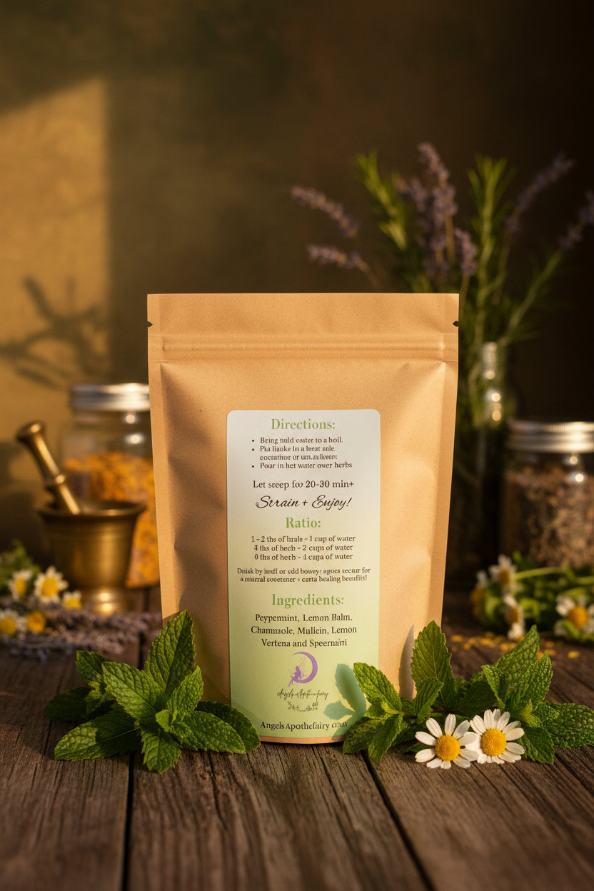 Potion of Healing Tea – Soothe Your Sore Throat and Fight Cold/Flu Symptoms 🌿🍯